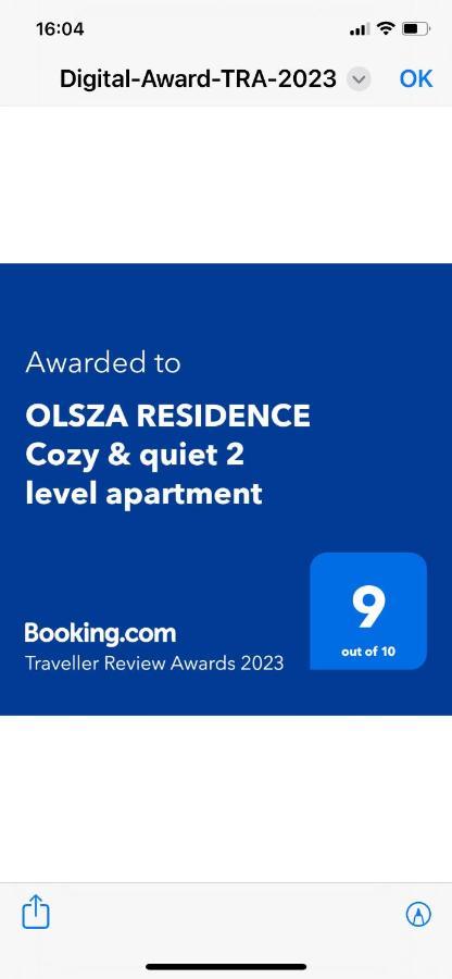 Olsza Residence Cozy & Quiet 2 Level Apartment Kraków Exteriör bild